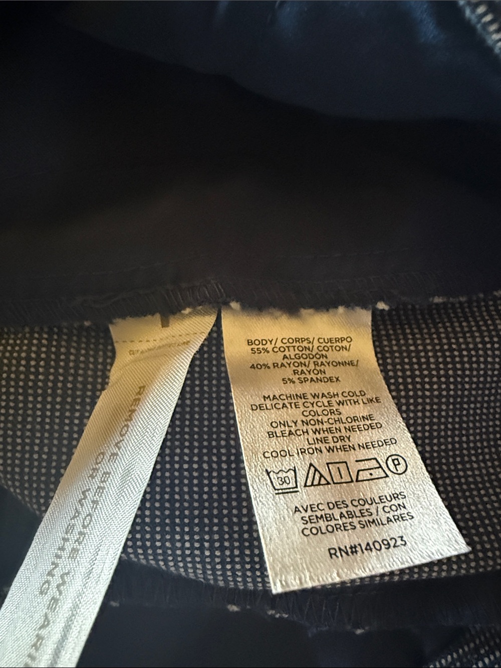 Loft Pant Womens Trousers Chambray Blue size 10 NWT - Picture 4 of 6